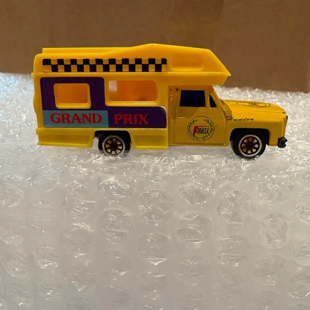 Vintage Realtoy Camper Truck Formula 28th Grand Prix Anniversary Squarebody Toy